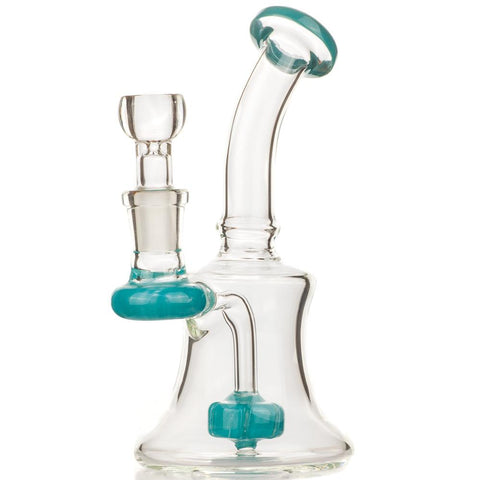 Showerhead Perc Dab Rig w Thermochromic Banger Set  Free NZ Shipping