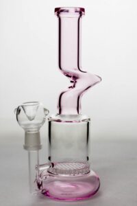 8″ honeycomb flat diffused kink bubbler