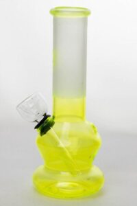 6" Two Tone Color Lime Glass Water Bong | Cheap Bongs | Free NZ Shipping