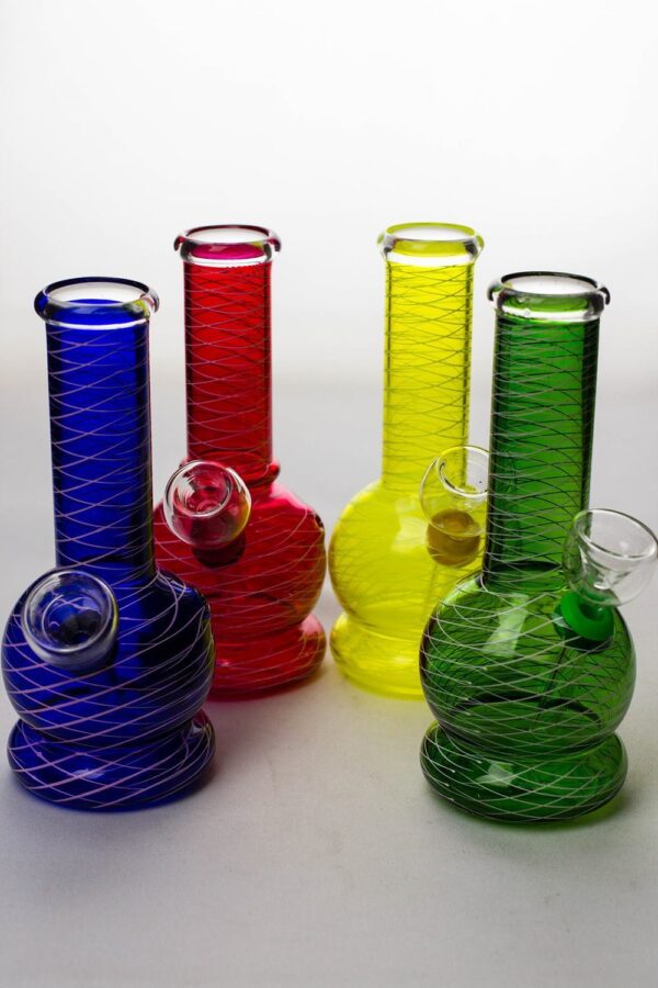 6″ glass water bong