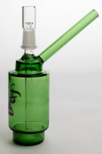 7″ Lego head  2-in-1 glass water bubbler