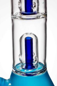 12″ infyniti double shower head beaker Bong