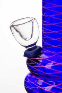 6″ glass water bong