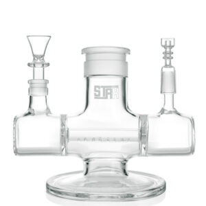 Grav Labs 7″ Stax Dual Inline Base – Clear
