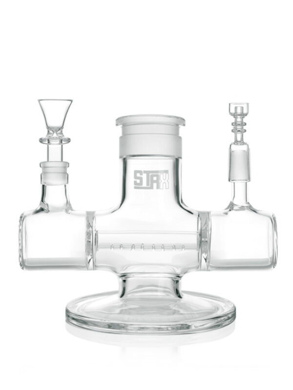 Grav Labs 7″ Stax Dual Inline Base – Clear