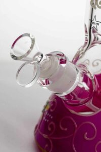 13" Luminous Flower Beaker Bong | Glass Bongs For Sale | Free NZ Shipping
