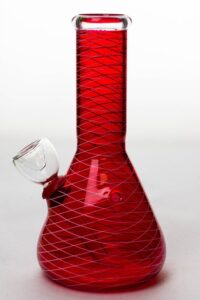 6″ glass water bong
