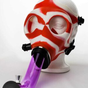Silicone Gas Mask acrylic bong