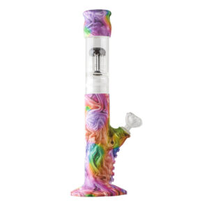 10.6" Straight Tube Detachable Tree Perc Bong For Sale | Free NZ Shipping