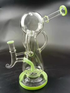 10″ Artsy Recycler Glass Bong