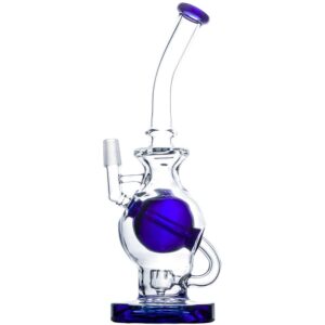 10" Glass Ball Inline Dab Rig w/ Lookah Q7 Electric Dab Nail | Sale