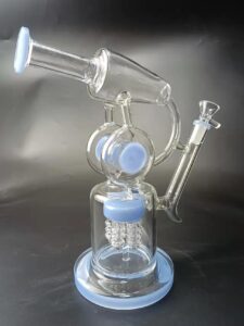 10" Gourd Percolator Three Chamber Glass Bong For Sale | Free NZ Shipping