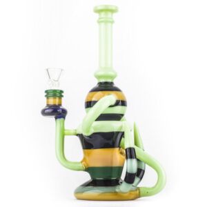 10"Honeybee Recycler Glass Dab Rig/Water Pipe For Sale | Free NZ Shipping