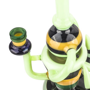 10"Honeybee Recycler Glass Dab Rig/Water Pipe For Sale | Free NZ Shipping