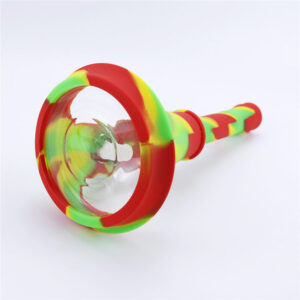 10" Silicone Glass Chamber Beaker Water Bong For Sale | Free NZ Shipping