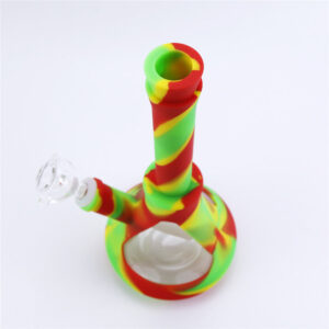 10" Silicone Glass Chamber Beaker Water Bong For Sale | Free NZ Shipping