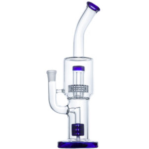 Double Matrix Perc Glass Bong | Perc Bongs For Sale | Free NZ Shipping