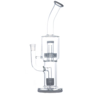 Double Matrix Perc Glass Bong | Perc Bongs For Sale | Free NZ Shipping