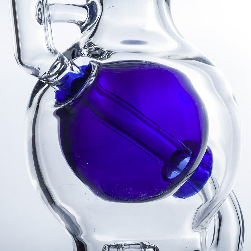 Glass Ball Inline Recylcer Dab Rig | Wax Rigs For Sale | Free NZ Shipping