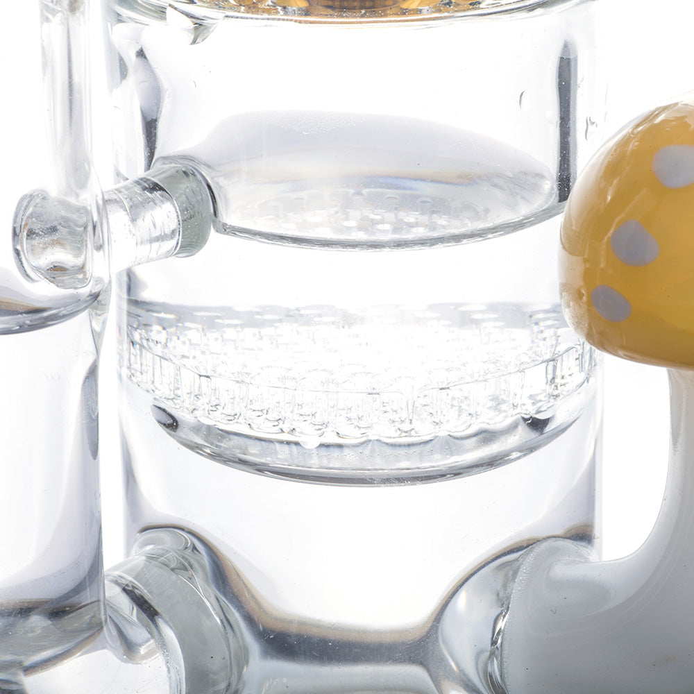 Heady Mushroom Honeycomb Dab Rig | Wax Rigs For Sale | Free NZ Shipping