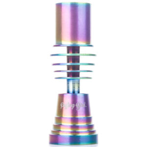 10mm 14mm Female Titanium Nail for 20mm Enail Heating Coil - Enail Dab Kit Accessories For Sale - Puffing Bird - Online Headshop