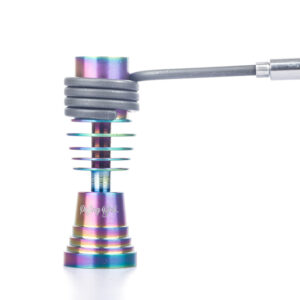 10mm 14mm Female Titanium Nail for 20mm Enail Heating Coil - Enail Dab Kit Accessories For Sale - Puffing Bird - Online Headshop