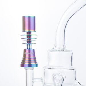 10mm 14mm Female Titanium Nail for 20mm Enail Heating Coil - Enail Dab Kit Accessories For Sale - Puffing Bird - Online Headshop