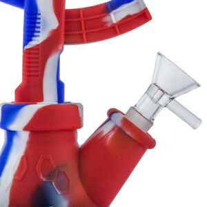 11.4" 2-in-1 Silicone Gun Bong/Nectar Collector | Water Pipes For Sale