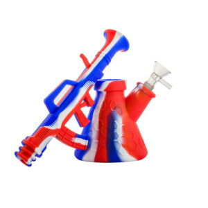 11.4 2-in-1 Silicone Gun BongNectar Collector  Water Pipes For Sale
