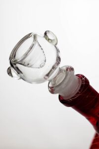 12" Double Dome Patterned Beaker Bong | Cheap Bongs | Free NZ Shipping