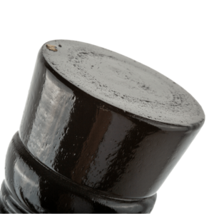 11" Black Curved Wooden Bong | Water Pipes For Sale | Free NZ Shipping