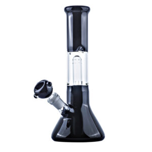 11" Black Glass Beaker Bong | Water Pipes For Sale | Free NZ Shipping