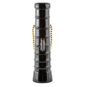 11" Black Wooden Water Bong For Dry Herbs For Sale | Free NZ Shipping