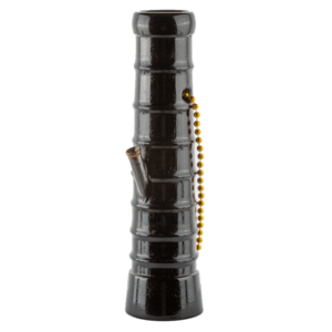 11" Black Wooden Water Bong For Dry Herbs For Sale | Free NZ Shipping