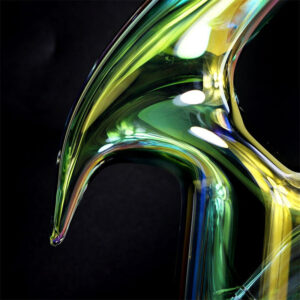 11" Metallic Novelty Glass Bong | Water Pipes For Sale | Free NZ Shipping