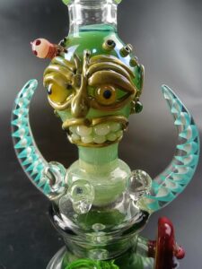 11" Monster Showerhead Perc Glass Bong/Bongs For Sale | Free NZ Shipping