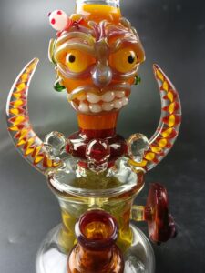 11" Monster Showerhead Perc Glass Bong/Bongs For Sale | Free NZ Shipping