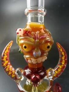 11" Monster Showerhead Perc Glass Bong/Bongs For Sale | Free NZ Shipping