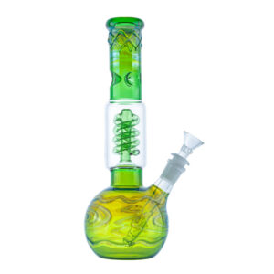 11" Spiral Perc Glass Beaker Bong/Water Pipes For Sale | Free NZ Shipping