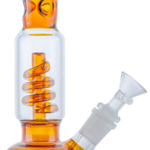 11" Spiral Perc Glass Beaker Bong/Water Pipes For Sale | Free NZ Shipping