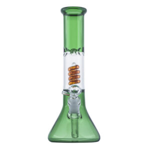 11" Spiral Perc Glass Beaker Bong/Water Pipes For Sale | Free NZ Shipping