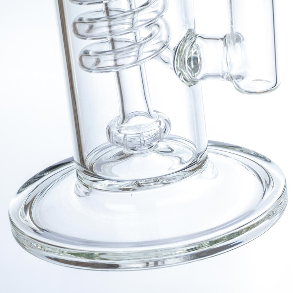 11" Spiral Coil Glass Bong | Best Perc Bongs For Sale | Free NZ Shipping