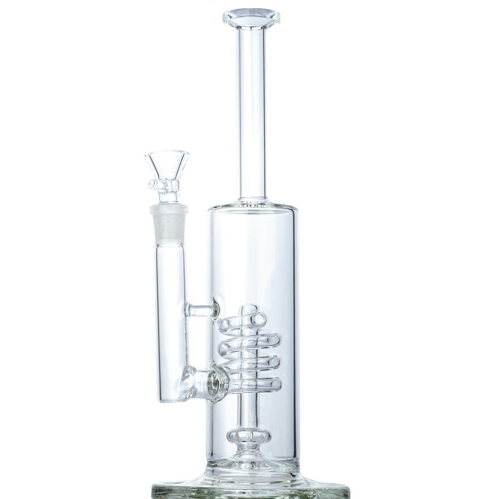 11_inch_spiral_coil_percolator_glass_bong_-_perc_bongs_for_sale_-_Puffing_Bird_7_621b4d1e-36ce-4e14-b4bb-a2187731e5bf 11" Spiral Coil Glass Bong | Best Perc Bongs For Sale | Free NZ Shipping