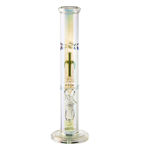 12.3" Glow-In-The-Dark  Glass Bong | Water Pipe  | Free NZ Shipping