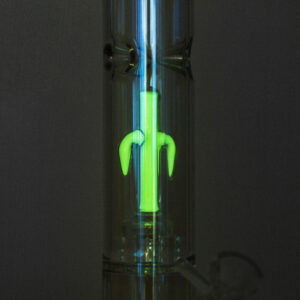 12.3" Glow-In-The-Dark  Glass Bong | Water Pipe  | Free NZ Shipping