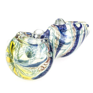 Swirl Fumed Glass Pipe For Sale | Smoke Shop Online | Free NZ Shipping