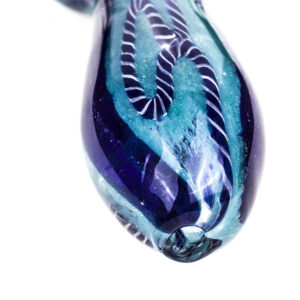 Blue Glass Spoon Pipe | Pot Pipes/Weed Bowls For Sale | Free NZ Shipping