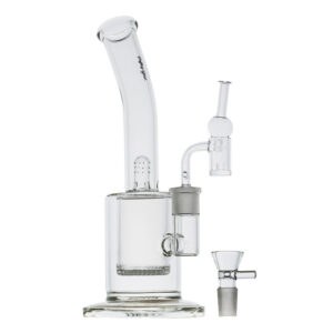 12" Extra Thick Honeycomb Glass Bong Set | For Sale | Free NZ Shipping