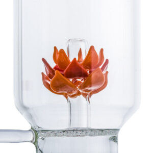 12" Lotus Honeycomb Perc Glass Water Bong For Sale | Free NZ Shipping