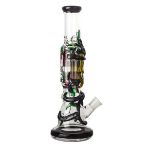 12 Skull Pattern Novelty Glass Beaker Bong For Sale  Free NZ Shipping